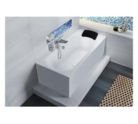 RIHO Linares Baignoires rectangulaires, version gauche, variante B2W Plug&Play, 2 places, blanc brillant, B140011005, Exécution: 160x70cm, volume utile : 190 litres