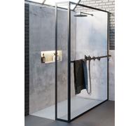 Paroi de douche italienne LUCID 402 RIHO 140x30x200 cm