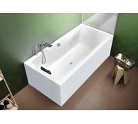 RIHO Lugo Baignoire rectangulaire, version droite, PlugPlay, 2 places, blanc, B13, ExÃ©cution: 190x80x47,5cm, volume utile : 235 litres - B135014005