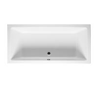 RIHO Lugo Baignoires rectangulaires, à encastrer, 2 places, blanc brillant, B132001005, Exécution: 170x75x47cm, volume utile : 170 litres