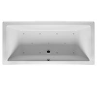Baignoire Balnéo Rectangulaire Riho Lusso Air Version Droite 800x800x1900mm Blanc