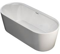 Riho Modesty baignoire autoportante 170x76 cm ovale blanc B090001105