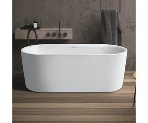 RIHO Modesty Baignoire en îlot, ovale, B090001105,