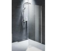 Riho Novik paroi de douche 100 cm chrome brillant/verre transparent G003030120