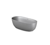 Riho Phatos Baignoire autoportante - 170x80cm - Acrylique - Gris pierre mat (gris) B162001085