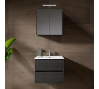 RIHO Porto Vasque avec meuble bas, avec armoire de toilette, F014003DP5+W018005005+F014027DP5+204927,