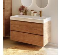 RIHO Spring-Up Vow Meuble avec plan vasque, 2 tiroirs, F001523D06,