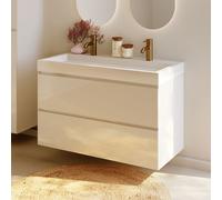 RIHO Spring-Up Vow Meuble avec plan vasque, 2 tiroirs, F001523R01,