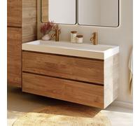 RIHO Spring-Up Vow Meuble avec plan vasque, 2 tiroirs, F001524D06,