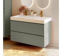 RIHO Spring-Up Vow Meuble avec plan vasque, 2 tiroirs, F001532Z25,