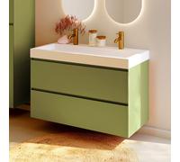 RIHO Spring-Up Vow Meuble avec plan vasque, 2 tiroirs, F001532Z26,