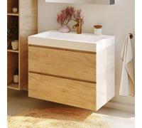 RIHO Spring-Up Vow Meuble avec vasque, 2 tiroirs, F001530D05,
