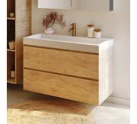 RIHO Spring-Up Vow Meuble avec vasque, 2 tiroirs, F001531D05,