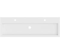 Riho Spring Vow lavabo 120.3x40.2 cm rectangulaire classique-de meuble blanc mat W004010105