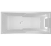 Riho Still Shower LED baignoire rectangulaire 180x80 cm blanc B103003005