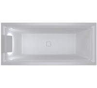 Riho Still Square LED baignoire rectangulaire 170x75 cm blanc B100004005