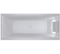 Riho Still Square LED baignoire rectangulaire 180x80 cm blanc B099003005