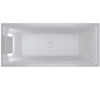 Riho Still Square LED baignoire rectangulaire 180x80 cm blanc B099004005