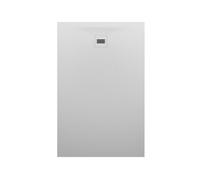 RIHO Velvet Sole receveurs de douche rectangulaires, écoulements 90mm, ultra-plat, montage sur et dans le sol, blanc mat, D006009105, Exécution: 1400x900x30/15mm