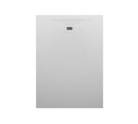 RIHO Velvet Sole receveurs de douche rectangulaires, écoulements 90mm, ultra-plat, montage sur et dans le sol, blanc mat, D006014105, Exécution: 1400x1000x30/15mm