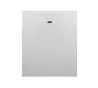 RIHO Velvet Sole receveurs de douche rectangulaires, écoulements 90mm, ultra-plat, montage sur et dans le sol, blanc mat, D006012105, Exécution: 1000x1000x30/15mm