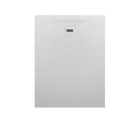 RIHO Velvet Sole receveurs de douche rectangulaires, écoulements 90mm, ultra-plat, montage sur et dans le sol, blanc mat, D006008105, Exécution: 1200x900x30/15mm
