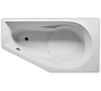 RIHO Yukon Baignoire dangle, Ã encastrer, 1 place, 160x90x48cm, 175 litres, blanche, B00, ExÃ©cution: Version gauche - B009001005