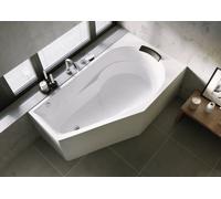 RIHO Yukon baignoires d'angle, variante Plug&Play, 1 place, 160x90x62cm, 175 litres, blanc, B009012005, Exécution: Version gauche