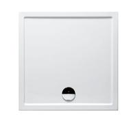 RIHO ZÃÂŒrich Receveur de douche rectangulaire, blanc brillant, Ã©coulement 90mm, montage sur sol, D0010, ExÃ©cution: 800x800x45/25mm - D001006005