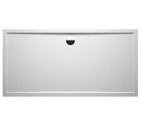 RIHO Zürich receveurs de douche rectangulaires, écoulement 90mm, montage au sol, blanc brillant, D001018005, Exécution: 1700x800x50/30mm