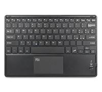 Rii BT11 - Clavier Bluetooth ultra fin pour tablette, smartphone, Smart TV, mini PC, ordinateur, TV Box, Playstation 3 - Disposition italienne