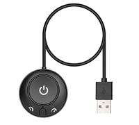 Rii Jiggler Souris USB Port Mouse Jiggler avec Interrupteur on/Off - Démonteur de Souris sans Pilote et indétectable - Choix à Deux Vitesses - Noir