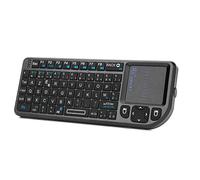 Rii Mini Clavier K01X1 sans Fil(AZERTY) 2,4 Ghz avec Touchpad pour PC, Pad, Xbox 360, PS3, TV Box Google Android, HTPC, IPTV. …