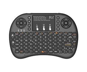 Rii Mini i8+ Wireless (QWERTY Italien) - Mini clavier avec touchpad intégré