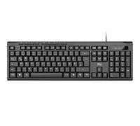 Rii RK907 Clavier Filaire USB pour Ordinateur Mac/PC/Tablette/Windows/Android/Microsoft QWERTZ Allemand Noir