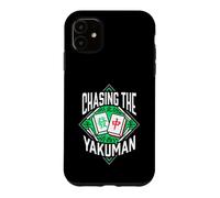 Riichi Mahjong Chasing The Yakuman Japanese Tile Gamer Coque pour iPhone 11