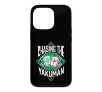 Riichi Mahjong Chasing The Yakuman Japanese Tile Gamer Coque pour iPhone 13 Pro