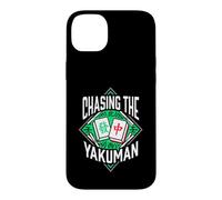 Riichi Mahjong Chasing The Yakuman Japanese Tile Gamer Coque pour iPhone 14 Plus