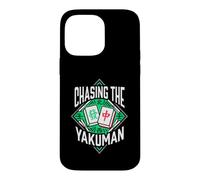 Riichi Mahjong Chasing The Yakuman Japanese Tile Gamer Coque pour iPhone 14 Pro Max
