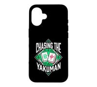 Riichi Mahjong Chasing The Yakuman Japanese Tile Gamer Coque pour iPhone 16