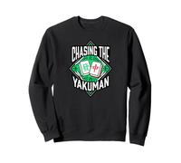 Riichi Mahjong Chasing The Yakuman Japanese Tile Gamer Sweatshirt