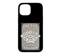 Riichi Mahjong One Tile from Yakuman Player Design Coque pour iPhone 15