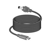 RIIEYOCA Câble d'alimentation USB C vers Mini DC 100W, Câble d'alimentation Mini DC 5521 18AWG, Câble de charge USB C vers DC5521 20V 5A pour terminaux satellitaires portables (10 FT/3M)
