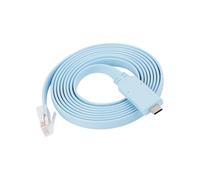 RIIEYOCA Câble de Console USB C vers RJ45, Câble de Console de Type C pour Commutateurs, Routeurs, Pare-feu, Serveurs avec Interface de Console RJ45, etc. (1,8M/5,9FT)