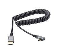 RIIEYOCA Câble de rallonge UHD 4K Micro HDMI mâle vers HDMI mâle 18Gbps High Speed 2.0 supportant 4K@60Hz,1080p,ARC,3D,extensible à 1M/3.3FT