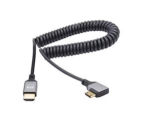 RIIEYOCA Câble d'extension UHD 4K Mini HDTV mâle vers HDTV mâle 18Gbps High Speed 2.0 supportant 4K@60Hz,1080p,ARC,3D,extensible jusqu'à 1.5M/5FT