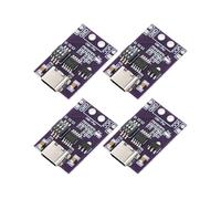 RIIEYOCA Carte Trigger USB-C PD, Module Déclencheur Détecteur AFC/QC/ PD2.0/3.0 vers Type-C pour Charge Rapide, Carte Module d'alimentation 5V à 20V pour Ordinateur Portable & Projets DIY (Lot de 4)
