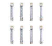 RIIEYOCA Lot de 8 câbles de raccordement Ethernet Cat5e courts 5 cm, cordon plat RJ45 pour ordinateur réseau LAN pour routeur, modem, commutateur, serveur (gris)
