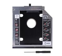 Riiichflowshop 2ème Disque Dur pour Thinkpad T420 T430 T510 T520 T530 W510 W520 W530 Ordinateur Portable DVDROM Baie modulaire Optique