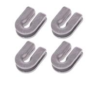 Riiichflowshop 4 pièces Tondeuse pour œillets de tête pour Remplacement de débroussailleuse P25 en Aluminium
